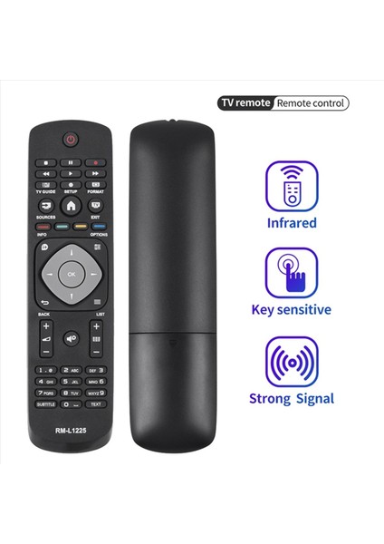 5x RM-L1225 Philips Tv Uzaktan Kumandası 398GR8BD1NEPHH 47PFH4109/88 32PHH4009 40PFH4009 50PFH4009 (Yurt Dışından) fiyatları