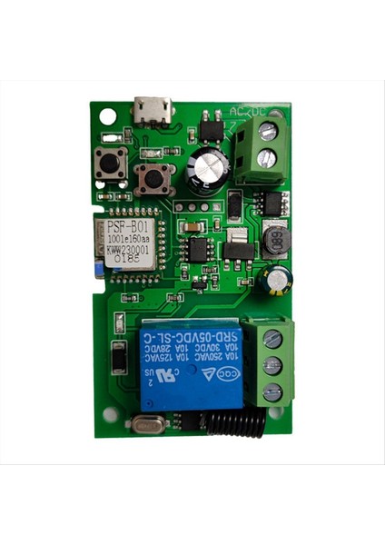 Akıllı Kablosuz Röle Modülü Rf Uzaktan Ses Kontrolü Tek Kanal Inç Kendi Kendine Kol Smart Anahtar (Yurt Dışından) indirimleri