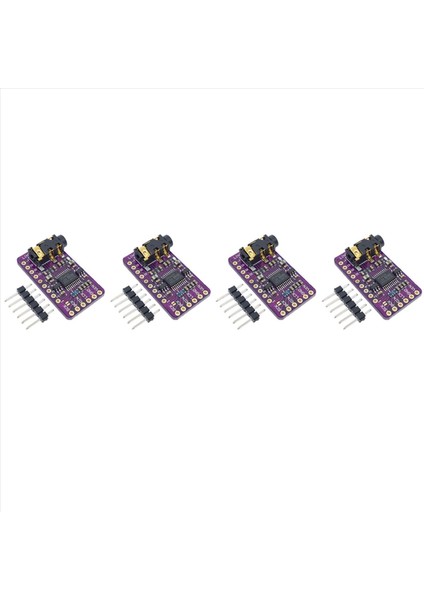 4x PCM5102 I2S Iıs Dijital Audio Dac Decoder Modülü Stereo Dac Raspberry Pi Için Dijital-Analog Dönüştürücü Ses Modülü (Yurt Dışından)