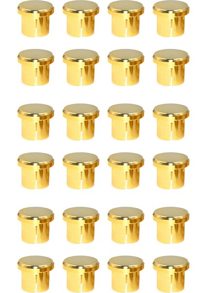 24PCS Altın Kaplama Rca Koruma Kapağı Tapa Kısa Devre Soketi Fono Konektörü Koruma Tapası Soket Koruma Kapağı (Yurt Dışından)