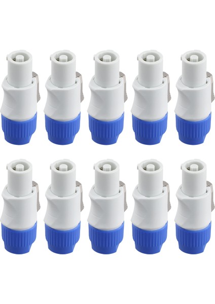 10PCS 3 Pin Erkek Powercon Konektörü Sinyal Giriş Jakı Işın Işığı Işığı Güç Çıkışı (Yurt Dışından)