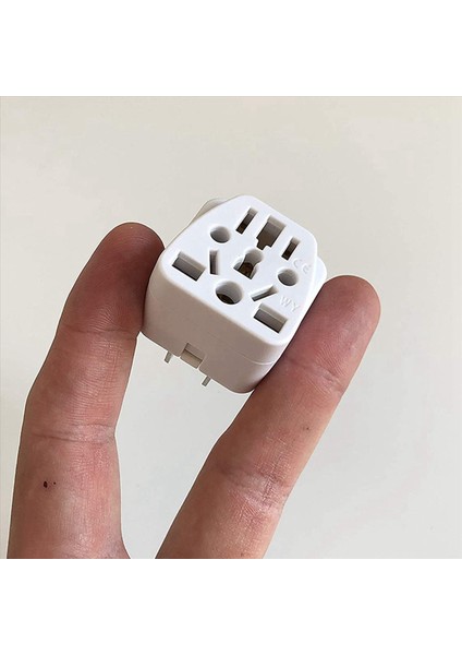 20X Abd Seyahat Fiş Adaptörü Ab/uk/au/ın/cn/jp/asıa/italya/brezilya&#39 Ya Abd&#39 Ye (Tip B) 3 Prong Abd Fişi Şarj Converter Beyaz (Yurt Dışından) fiyatları