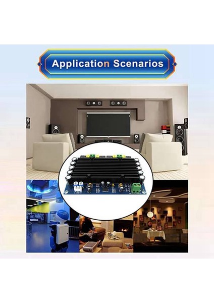 XH-M546 Önceden Set Ön Aşaması TPA3116D2 Çift Kanallı 2X150W Dahili Ses Ultra Yüksek Güçlü Dijital Amplifikatör Kartı (Yurt Dışından) fırsatları