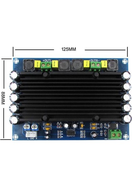 XH-M546 Önceden Set Ön Aşaması TPA3116D2 Çift Kanallı 2X150W Dahili Ses Ultra Yüksek Güçlü Dijital Amplifikatör Kartı (Yurt Dışından) indirimleri