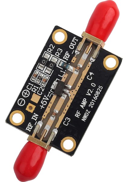 5V 20 Db Rf Geniş Bant Düşük Gürültü Amplifikatör Modülü 0 05-6g Yüksek Doğrusallık Yüksek Kazanç Lna Darlington Amp Kurulu Rf Fm Hf Vhf (Yurt Dışından)
