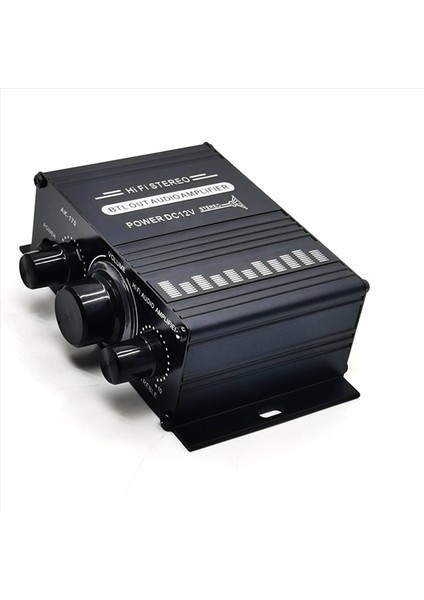 2x Mini Stereo Amplifikatör DC12V Çift Kanallı Hi-Fi Audio Player Cep Telefonu DVD Girişini (Yurt Dışından) fırsatları