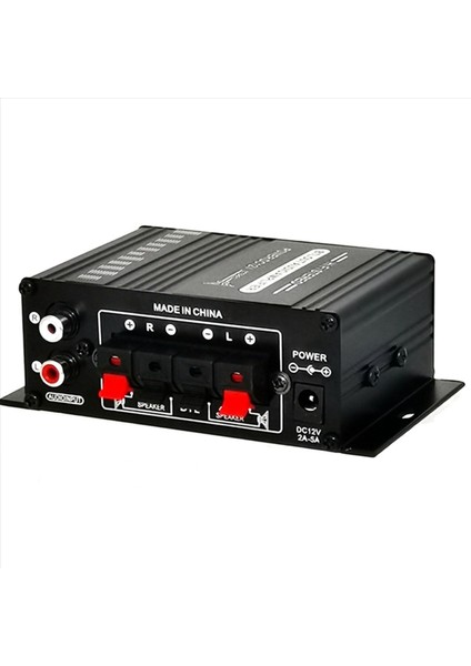 2x Mini Stereo Amplifikatör DC12V Çift Kanallı Hi-Fi Audio Player Cep Telefonu DVD Girişini (Yurt Dışından) indirimleri