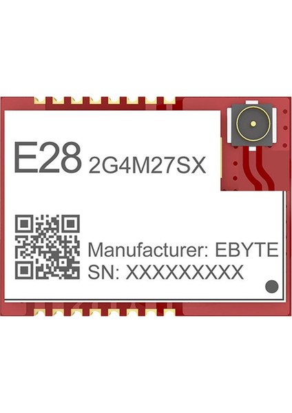 SX1280 Kablosuz Rf Modülü Cdsenet E28-2G4M27SX 27DBM 8km Uyumlu Yüksek Hızlı Lora Smd Ipex Pa+Lna Gfsk Flrc (Yurt Dışından)