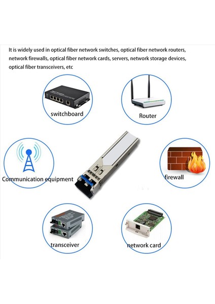 4x Sfp Optik Modül Gigabit Tek Modlu Optik Modül SFP-GE-LX-SM1310 20KM Huawei H3C Için Çift Fiber 1 25G (Yurt Dışından) modelleri