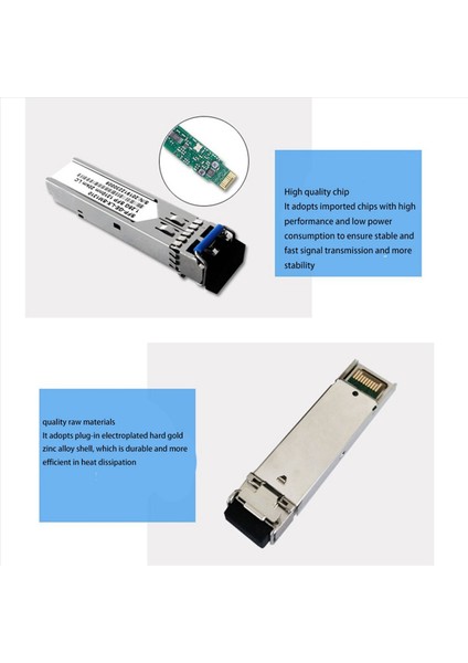 4x Sfp Optik Modül Gigabit Tek Modlu Optik Modül SFP-GE-LX-SM1310 20KM Huawei H3C Için Çift Fiber 1 25G (Yurt Dışından) fırsatları
