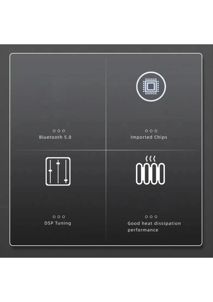 TPA3116 Dsp Bluetooth 5 0 Stereo Güç Amplifikatörü 2X50W 3 5mm Giriş Dsp Tuning DC12V-24V (Yurt Dışından) indirimleri