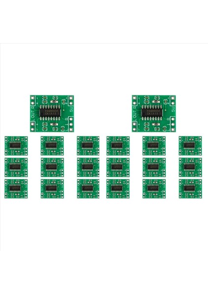 20 Pcs PAM8403 Module Süper Mini Dijital Amplifikatör Kartı 2 x 3W Sınıf D Dijital 2 5V - 5V Güç Amplifikatör Kartı (Yurt Dışından)
