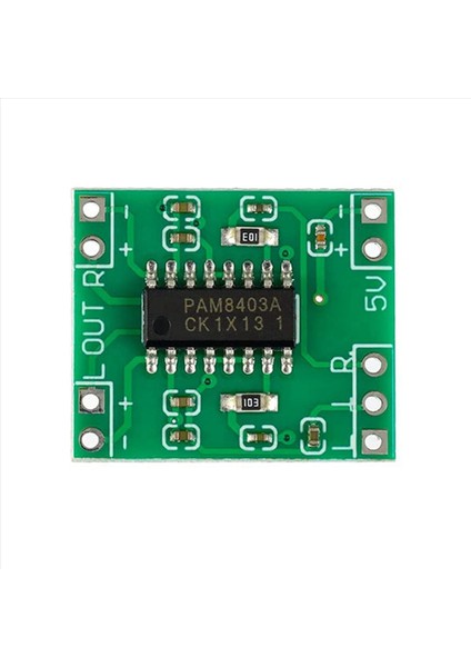 20 Pcs PAM8403 Module Süper Mini Dijital Amplifikatör Kartı 2 x 3W Sınıf D Dijital 2 5V - 5V Güç Amplifikatör Kartı (Yurt Dışından) fiyatları