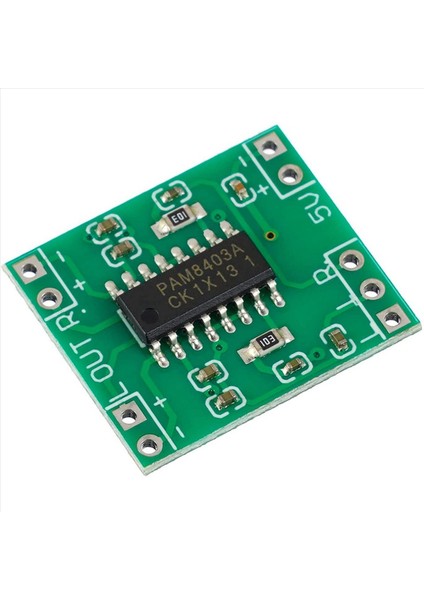 20 Pcs PAM8403 Module Süper Mini Dijital Amplifikatör Kartı 2 x 3W Sınıf D Dijital 2 5V - 5V Güç Amplifikatör Kartı (Yurt Dışından) modelleri