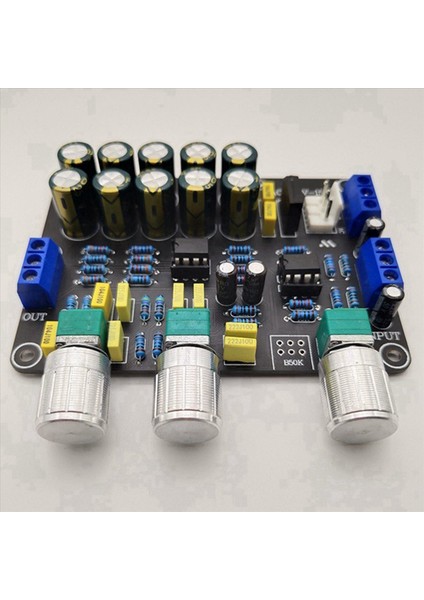 2x Çift NE5532 Ton Preamp Kartı Ses Tiz Bas Ayar Ekolayzer Önsöz Tonu Kontrol Ön Plan (Yurt Dışından) fırsatları
