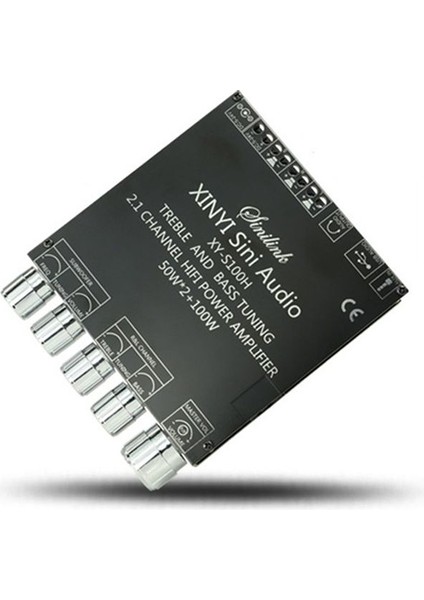 XY-S100H 2 1 Kanal Bluetooth Amplifikatör Kartı TPA3116D2 50WX2+100W Yüksek Güçlü Subwoofer Bt5 0 Ses Modülü DC5-26V (Yurt Dışından) indirimleri