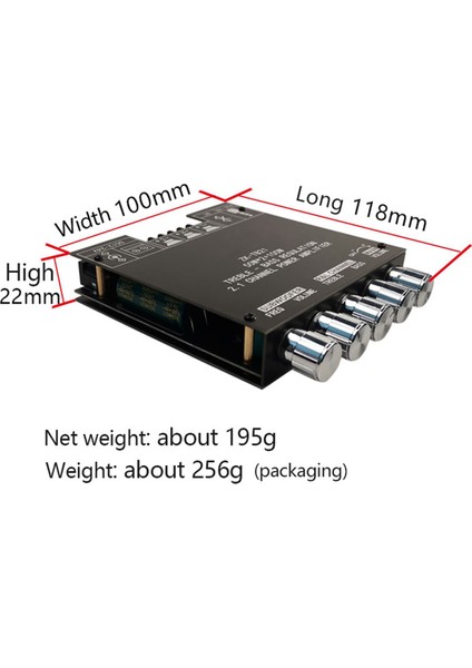 TPA3116D2 ZK-TB21 TPA3116D2 Bluetooth 5 0 Subwoofer Amplifikatör Kartı ile Dijital Ses Amplifikatör Kartı Çift Kanal (Yurt Dışından) modelleri