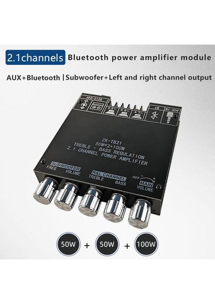 TPA3116D2 ZK-TB21 TPA3116D2 Bluetooth 5 0 Subwoofer Amplifikatör Kartı ile Dijital Ses Amplifikatör Kartı Çift Kanal (Yurt Dışından) fırsatları