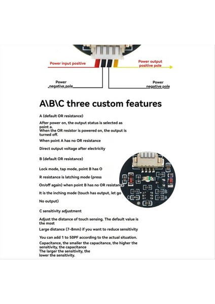 3V-30V Jog Mandal Touch Anahtar Anahtarı Algılama Modülü Bistable Işık Dokunmatik Anahtar LED Işık Bant Modülü 4 Telli Beyaz Işık (Yurt Dışından) fırsatları