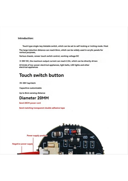 3V-30V Jog Mandal Touch Anahtar Anahtarı Algılama Modülü Bistable Işık Dokunmatik Anahtar LED Işık Bant Modülü 4 Telli Beyaz Işık (Yurt Dışından) indirimleri