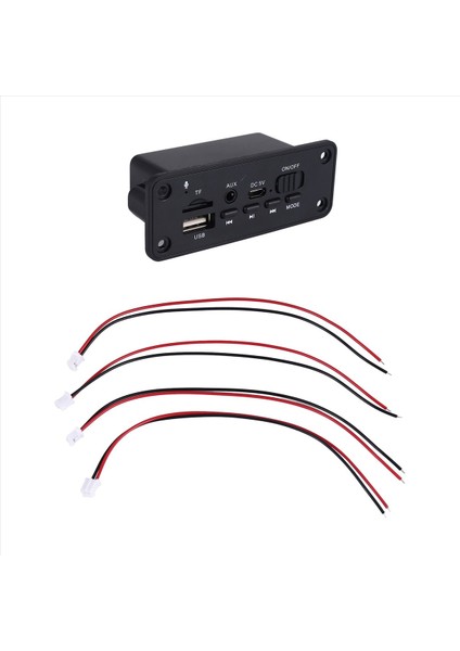 Bluetooth 5 0 Mp3 Decoder Kart Modülü 2 x 3W Hoparlör Arabası Fm Radyo Modülü 5V Destek Kayıt Çağrısı Handfree Fonksiyon (Yurt Dışından) modelleri