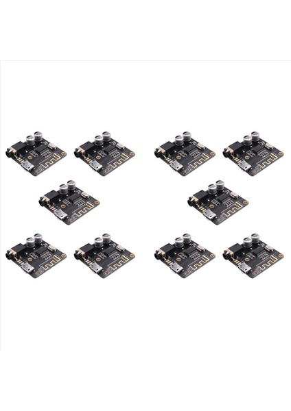 10X Bt5 0 Audio Mp3 Bluetooth Ses Dekor Kodlayıcı Kartı Kayıpsız Araba Hoparlör Ses Amplifikatör Kartı Dıy Ses Alıcı Siyah (Yurt Dışından)