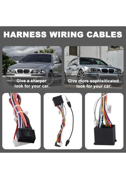 Bmw E39/E46/E53 Kablo Demir Kablo Kabloları Kablo Dairesi Tapası Için Araba Radyosu Canbus Kutu Kod Çözücü Kablo Demeti Od-Bmw-02 (Yurt Dışından) indirimleri