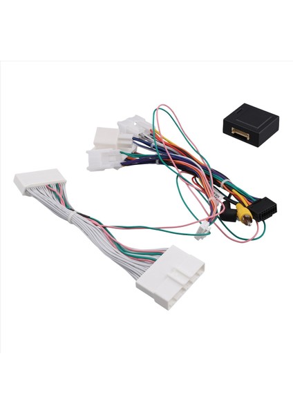 2 Dın Gps Radyo Canbus Kutusu Kod Çözücü W/16 Güç Kablo Dairesi Kablo Kablosu Toyota Corolla Camry Avalon Rav4 Hilux Için Ft-Rz-02 (Yurt Dışından) modelleri