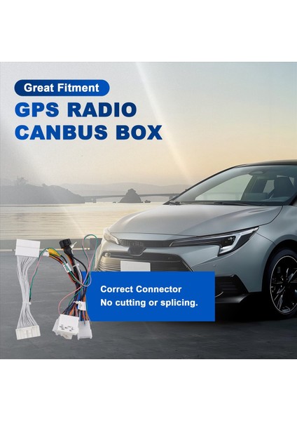 2 Dın Gps Radyo Canbus Kutusu Kod Çözücü W/16 Güç Kablo Dairesi Kablo Kablosu Toyota Corolla Camry Avalon Rav4 Hilux Için Ft-Rz-02 (Yurt Dışından) fırsatları