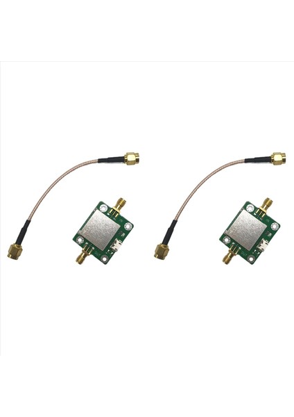 2x 50M-6GHZ Düşük Gürültülü Rf Amplifikatör 20DB Hackrf H2 Için USB Güç Kaynağı Bağlantı Noktası ve Sma Kablosu ile 50ω Rf Amplifikatör Kazanç (Yurt Dışından)