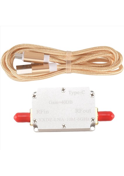 2x 10M-6GHZ Düşük Gürültü Amplifikatörü Kazanç 40DB Yüksek Düzlük Lna Rf Sinyal Sürüş Alıcı Radyo Fm Radyo Için Ön Uç (Yurt Dışından) fırsatları