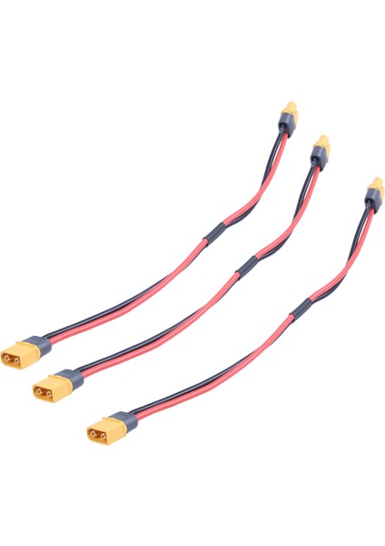 3pcs 28CM 11 Inç XT60 Xt-60 Rc Pil Için Erkek Kadın Fiş Konektör Adaptörü (Yurt Dışından)
