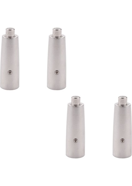 4x 3 Pin Xlr Erkek - Rca Dişi Audio Jack Fiş Mikrofon Namlu Adaptör Dönüştürücü Konektör (Yurt Dışından)