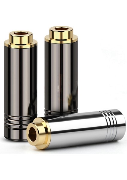 2 Adet Dişi Jak Ses Fişi Dengeli Kulaklık 4 4mm 5 Kutuplu Metal Adaptör Tel Konektörü Kulaklık Siyah ve Gümüş Için (Yurt Dışından) fiyatları