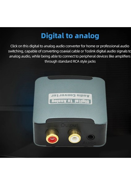 Yükseltilmiş Ses Kod Çözücü Dijital Ila Analog Ses Koaksiyel Dönüştürücü Optik Fiber Analog Spdıf Lotus Için (Yurt Dışından) fiyatları