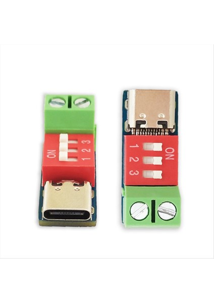 10PCS Tip-C Tip Pd Qc Tetikleyici 5V-20V Dc Ayarlanabilir Voltaj Güç Modülü Kadran Arama Voltajı Hızlı Şarj Tuzak Modülü (Yurt Dışından) fiyatları