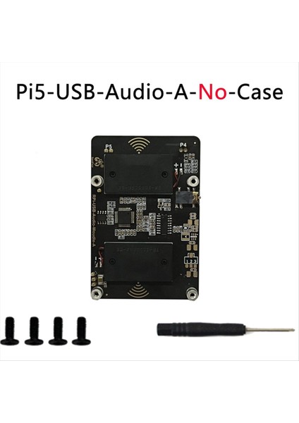 Rpı 5 Için Kulaklık Jakı Buzzer Hoparlör ile Ahududu Pi 5 Için USB Ses Ses Kartı Modülü Şapka (Yurt Dışından) indirimleri