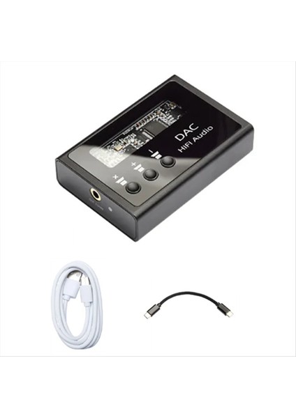 Hıfı Cep Telefonu Kod Çözücü Bilgisayar Ses Kartı Ateş Dereceli Ses Dac Kulaklık Amplifikatörü MAX97220USB Asenkron ES9018 (Yurt Dışından)