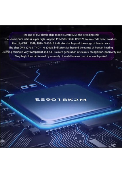 Hıfı Cep Telefonu Kod Çözücü Bilgisayar Ses Kartı Ateş Dereceli Ses Dac Kulaklık Amplifikatörü MAX97220USB Asenkron ES9018 (Yurt Dışından) fırsatları