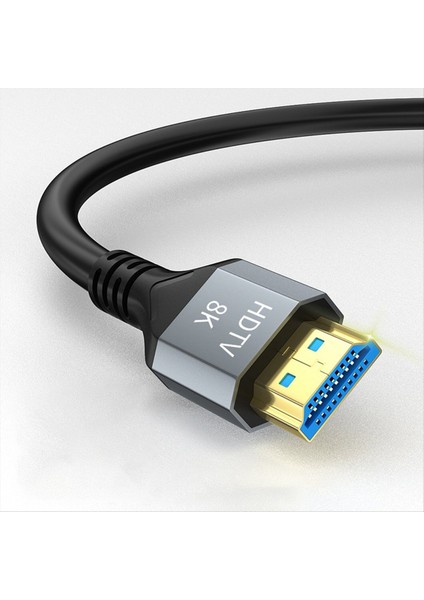 8k HDMI Uyumlu 2 1 Kablo 4K 120Hz 8k 60Hz 48GBPS Video Kablosu Pc Dizüstü Projektörü Için Yüksek Hız 5m (Yurt Dışından) fiyatları