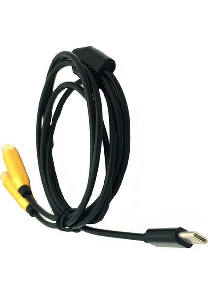 Çift Rca Dişi Tip-C USB C Sinyal Video Av Ses Kablo Konektörü Kurşun Kablosu (Yurt Dışından) modelleri