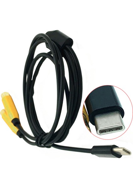 Çift Rca Dişi Tip-C USB C Sinyal Video Av Ses Kablo Konektörü Kurşun Kablosu (Yurt Dışından) fırsatları