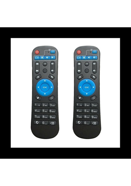 2x Yedek Uzaktan Kumanda Formxq-4k Mxq H96 Pro T9 X96 Akıllı Tv Kutusu (Yurt Dışından)