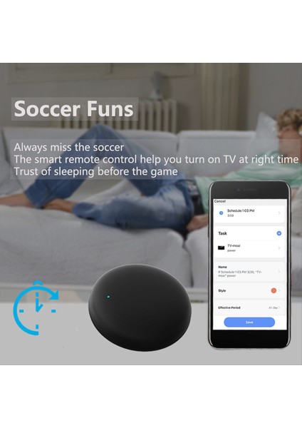 Tuka Akıllı Wifi Ir Uzaktan Akıllı Ev Klima Tv DVD Aud Ac Alexa Için Evrensel Kızılötesi Kontrolü Google Home (Yurt Dışından)