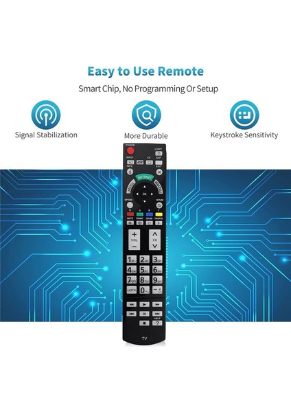 Panasonic Tv TC-L42ET5 TC-P55VT50 TC-P50ST50 TC-L55ET5 TC-L55DT50 TC-L47T5 TC-P55ST50 (Yurt Dışından) fiyatları