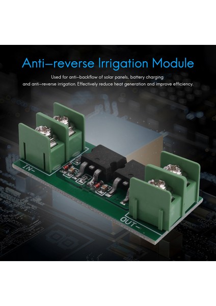 Güneş Anti-Arka Akış Mükemmel Diyot Sabit Akım Güç Kaynağı Modülü Pil Şarjı Anti-Ters Sulama Modülü (Yurt Dışından) fiyatları