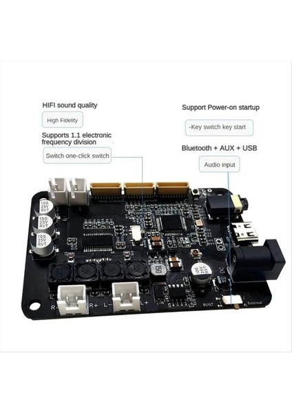 Dsp2 0 Bluetooth 5 0 Güç Amplifikatörü Stereo 15WX2 Frekans Bölümü Tws Eşleştirme 2 0/1 1 Aux +Usb (Yurt Dışından) fırsatları