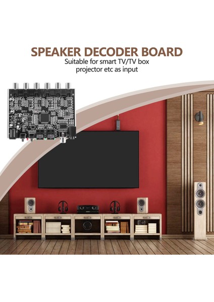 Dac Modülü 5 1 Kanal Ac-3 Pcm Dijital Optik Dts Rca Hıfı Stereo Ses Ev Sineması Kodlayıcı Amplifikatör Kod Çözme Kart (Yurt Dışından) modelleri