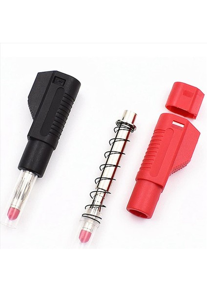 40 Set Geri Çekilebilir Kılıf 4mm Muz Fiş Konektörleri Istiflenebilir Tel Lehim Multimetre Test Uçları Uçları Fişleri Adaptörü (Yurt Dışından) modelleri