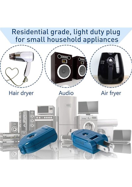 7 Pcs Uzatma Kablosu Fişi Değiştirme 2 Çöp Polarize Elektrikli Tapa Çimlenebilir Elektrik Tapası Uzatma Kablosu Us Fişi (Yurt Dışından) modelleri